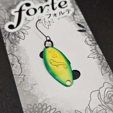 Колеблющаяся блесна Velvet Arts Forte, 0.6 г, #33 Canary green