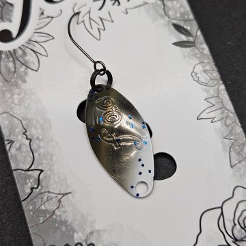 Колеблющаяся блесна Velvet Arts Forte, 0.6 г, #6 Silver olive