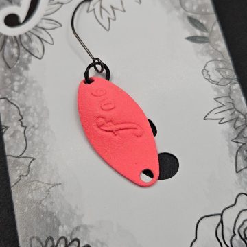 Колеблющаяся блесна Velvet Arts Forte, 0.6 г, #32 Glow Fluorescent Pink