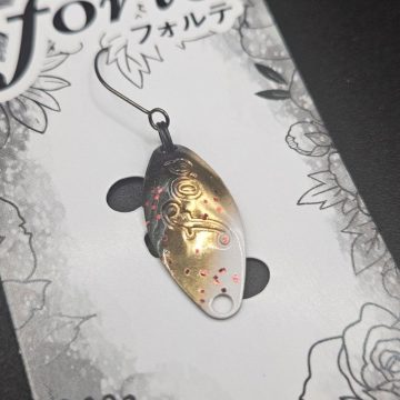 Колеблющаяся блесна Velvet Arts Forte, 0.6 г, #4 Flicker gold
