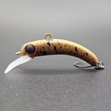 Воблер 1089 Koubou Sakasanyoro Slim 35FS #Bright Pellets