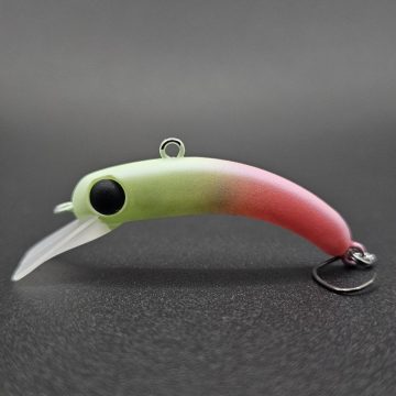 Воблер 1089 Koubou Sakasanyoro Slim 35FS #Glow glow