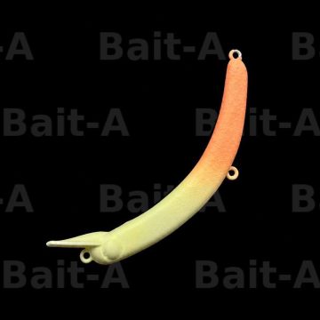 Воблер 1089 Koubou Sakasanyoro Slim 60FS #Smile Glow Azuki Limited