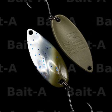 Колеблющаяся блесна Forest x Velvet Arts Miu 2.8g, #UV Silver Olive