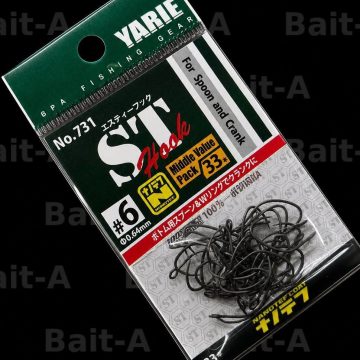 Крючки Yarie №731 ST Hook, Middle Pack, #6