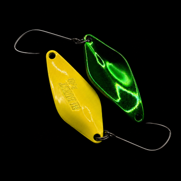 Колеблющаяся блесна Valkein Hi Burst 2.4g, #Peach Bison 1091