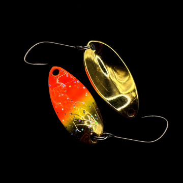 Колеблющаяся блесна Valkein Black Blast 2.2g, #Ikuiku Gold Uchouten Limited