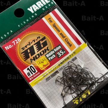 Крючки Yarie №728 AG Hook, Middle Pack, #10
