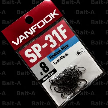 Крючки Vanfook SP-31F, Fusso Black, #8, 50шт