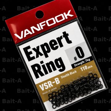 Заводные кольца Vanfook VSR-B, #0, 110шт