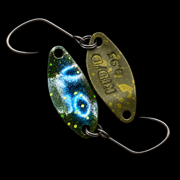 Колеблющаяся блесна Deep Paradox Kid Daddy 0.95g, #Nio Blue Kitiya Limited