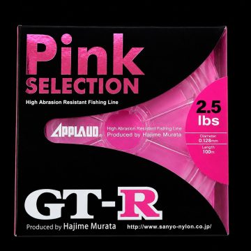 Монофильная Леска Sanyo Nylon Applaud GT-R Pink Selection 100m #0.6 2.5lb