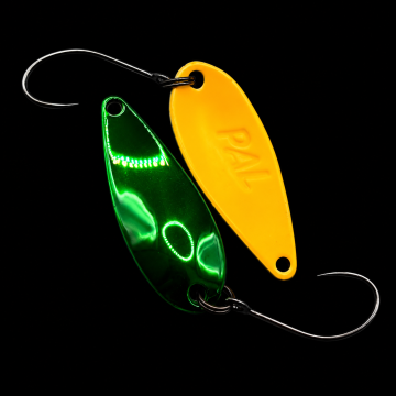 Колеблющаяся блесна Forest Pal 2.5, #Metaguri Dekopon ProShop Tomo Limited